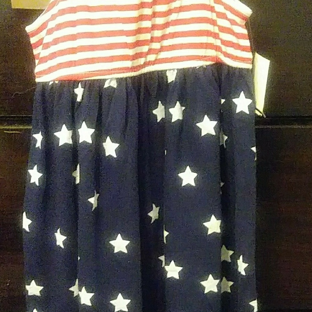 Stars & Strips Girl 2T DRESS